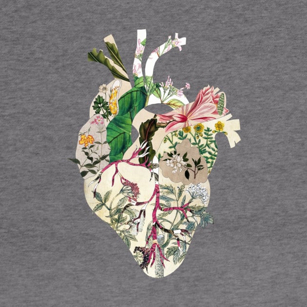 Vintage Botanical Heart by BiancaGreen